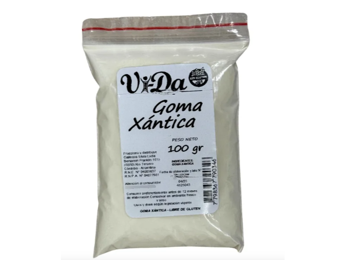 Goma Xantica VIDA sin TACC