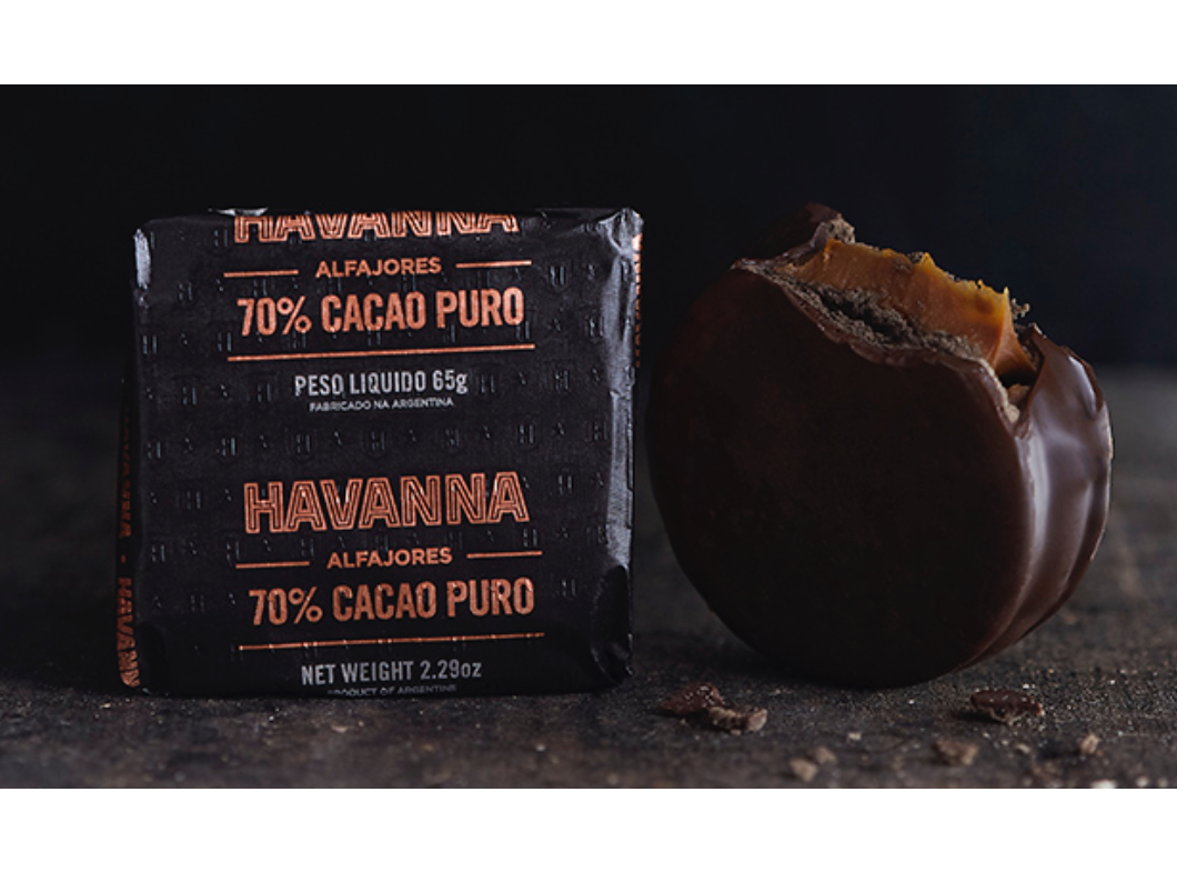 ALFAJORES 70% CACAO PURO X 9 havanna