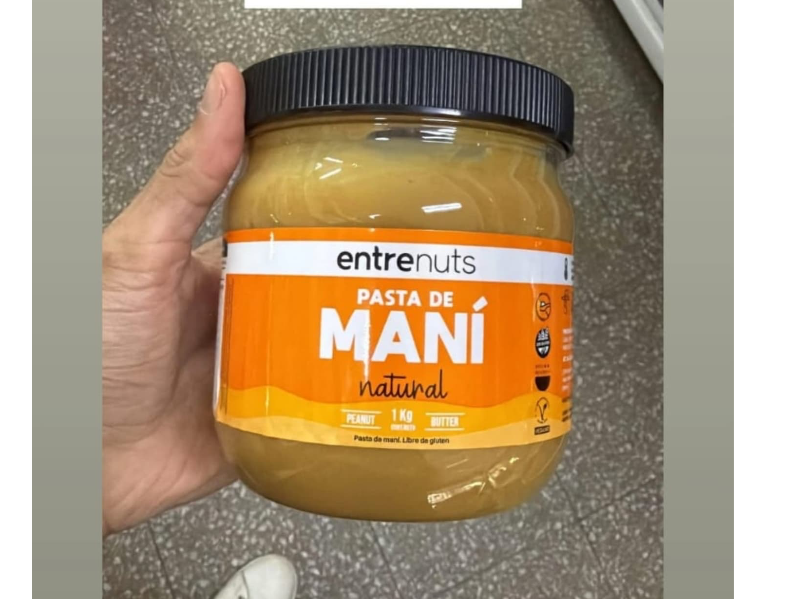 Pasta de maní entrenut 1 kilo