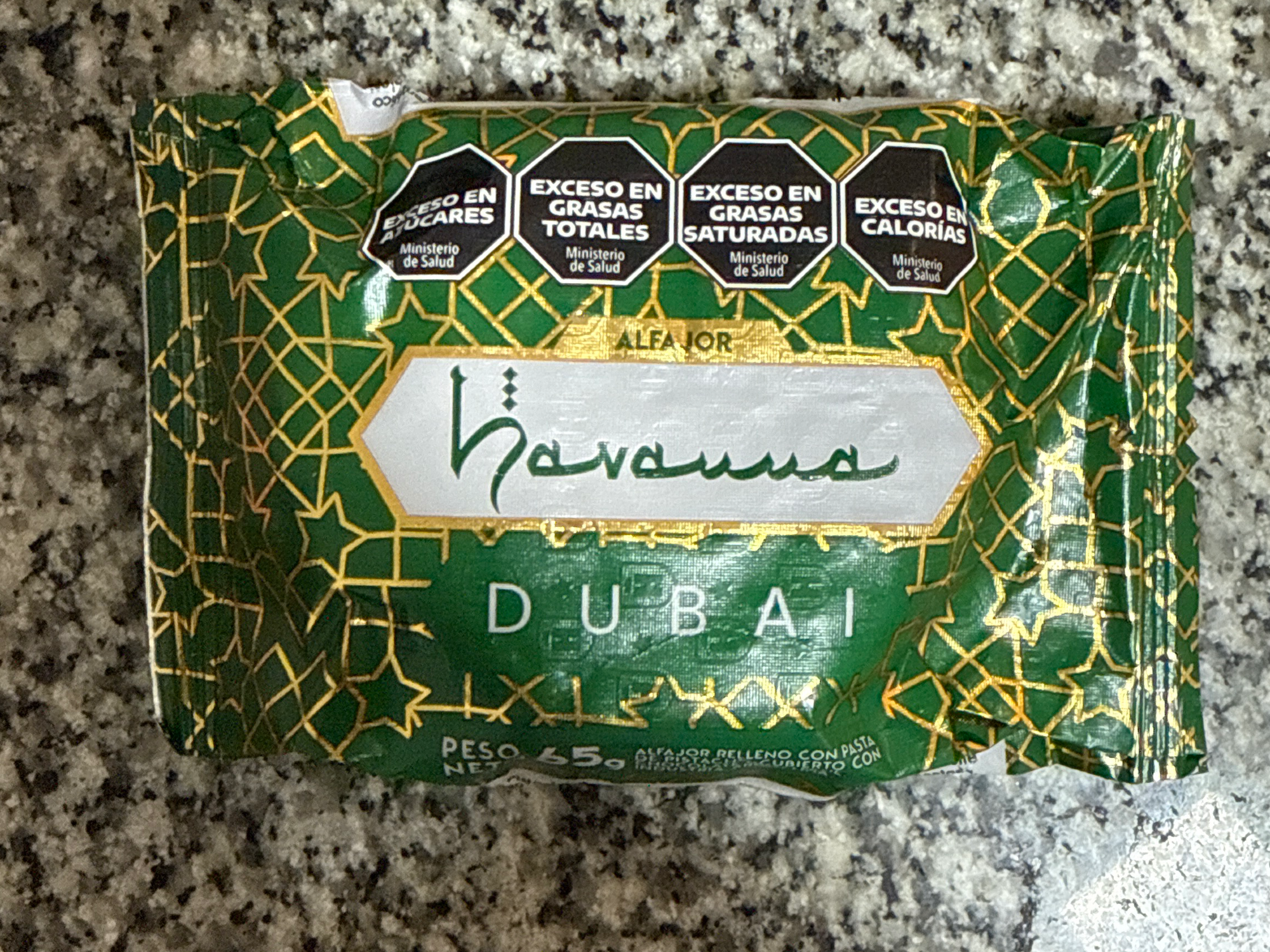 Alfajor Dubai Havanna - Edición Limitada