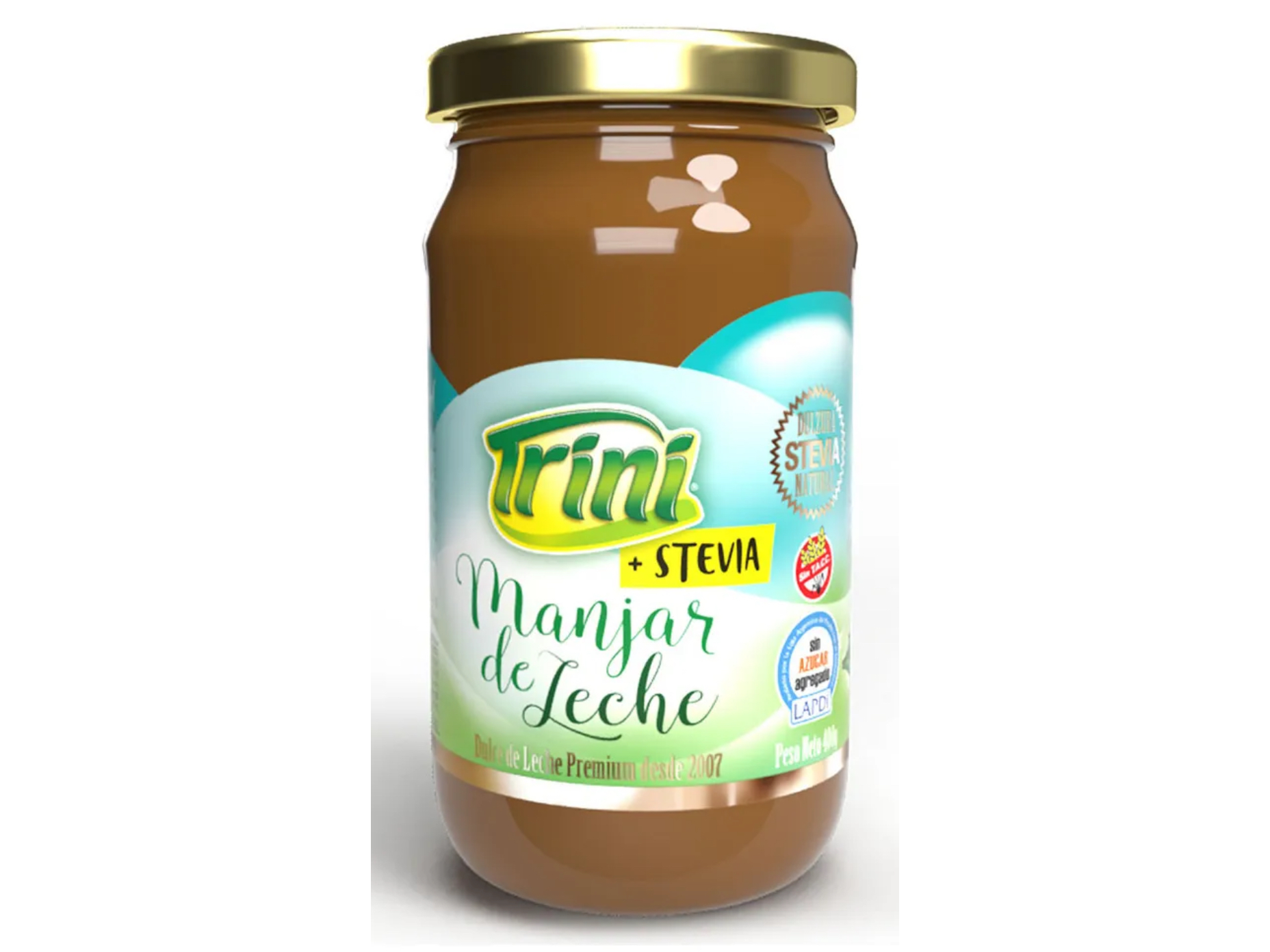 Dulce de leche Trini con Stevia
