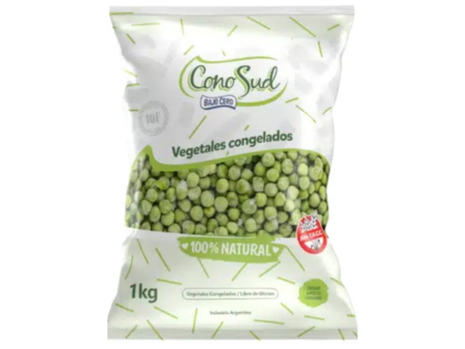 Arveja congelada. 1 kilo