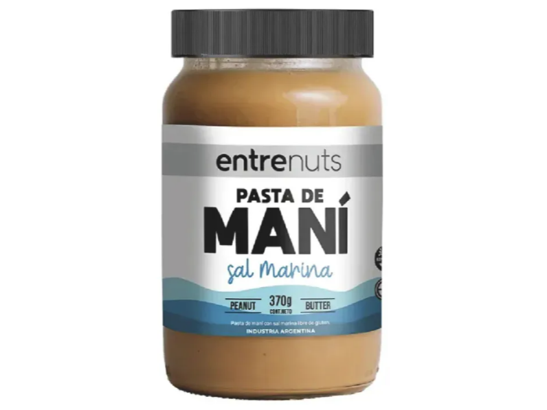 Pasta De Mani Sal Marina Entrenuts X 370g Sin Gluten