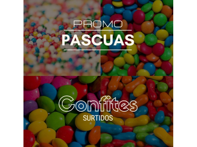 Confites Surtidos - Promo Pascua X 1 Kg *Rocklets y confites*