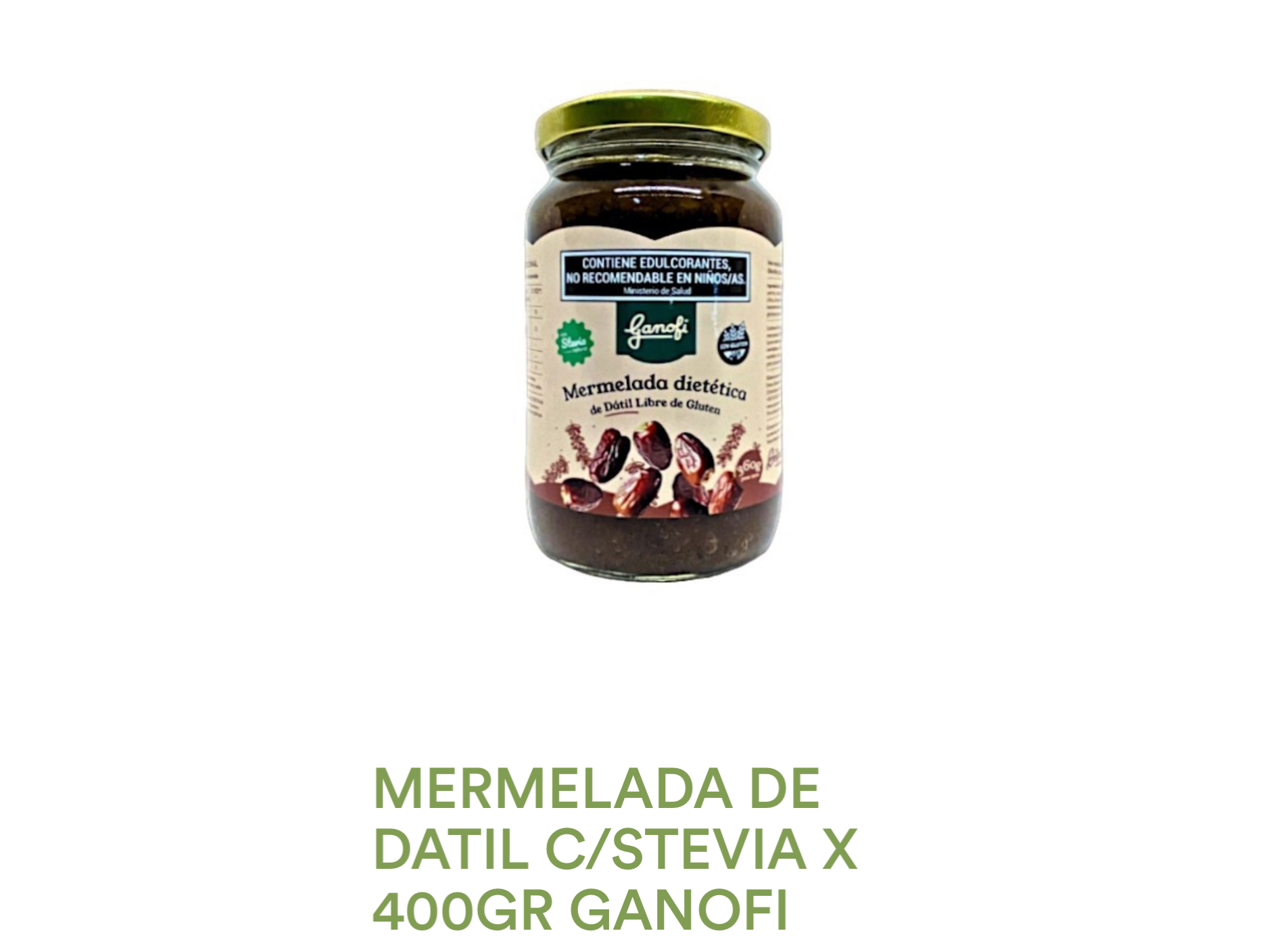 Mermelada de datiles