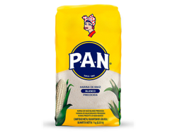 Harina de maiz para arepa 1 kilo marca: PAN