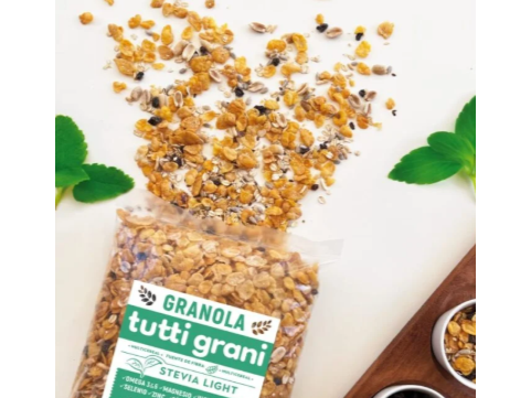 Granola C/ STEVIA VEGAN/APTA DIABETICOS