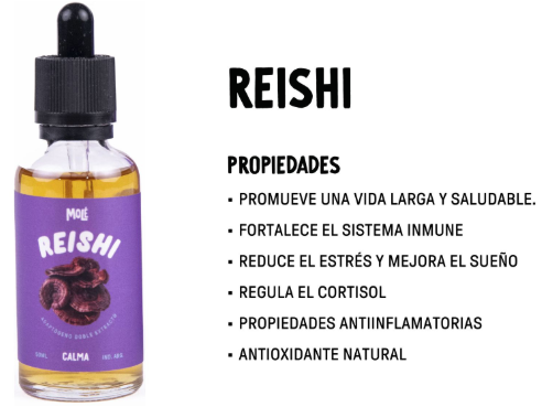 Reishi Adaptogeno Doble Extracto 50ml