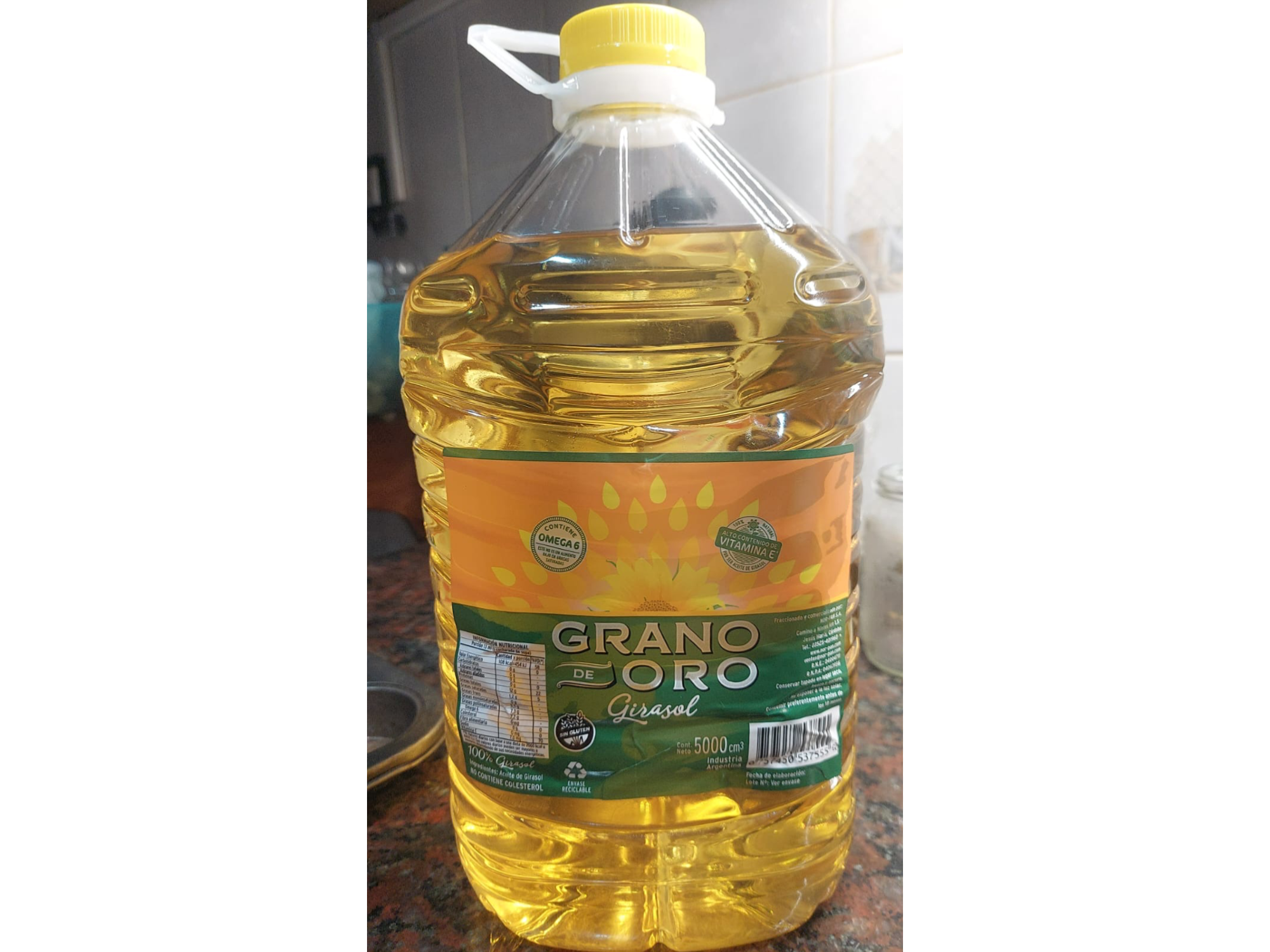 Aceite de girasol 5Litros