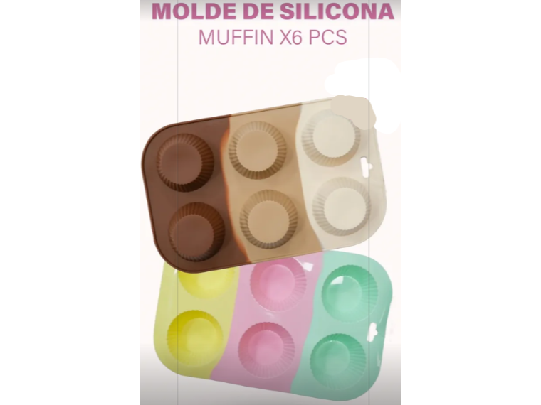 Molde Muffins x 6