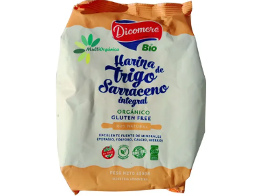 Harina de trigo sarraceno Dicomere 450gr SIN TACC