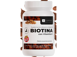Biotina con vitamina C x 60 Comprimidos Lappiel