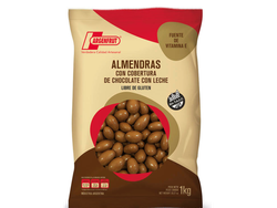 Almendra con chocolate. 1 kilo
