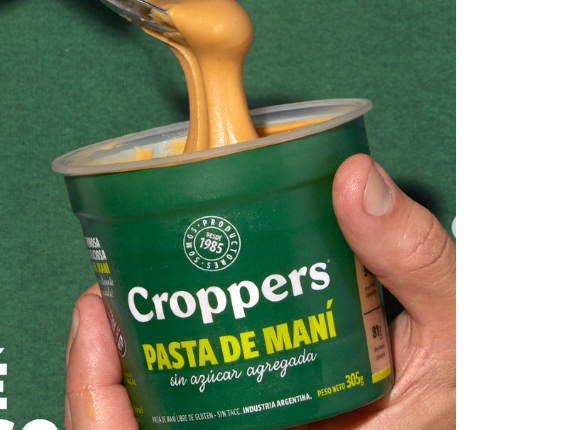 Pasta de mani Croppers 305gr
