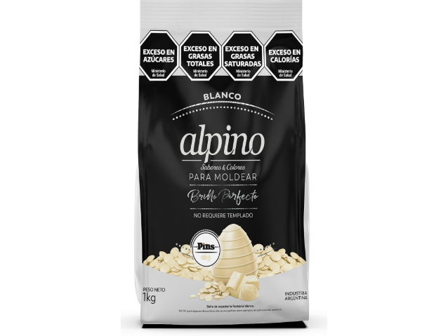 Chocolate Baño Moldeo Pins X 1 Kg - Alpino
