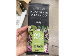 Chocolate 60% cacao orgánico
