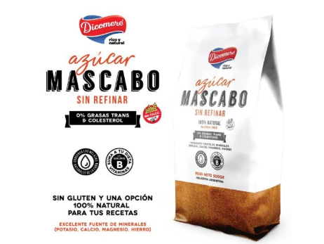 Azucar Mascabo S/Refinar x500gr DICOMERE SIN TACC