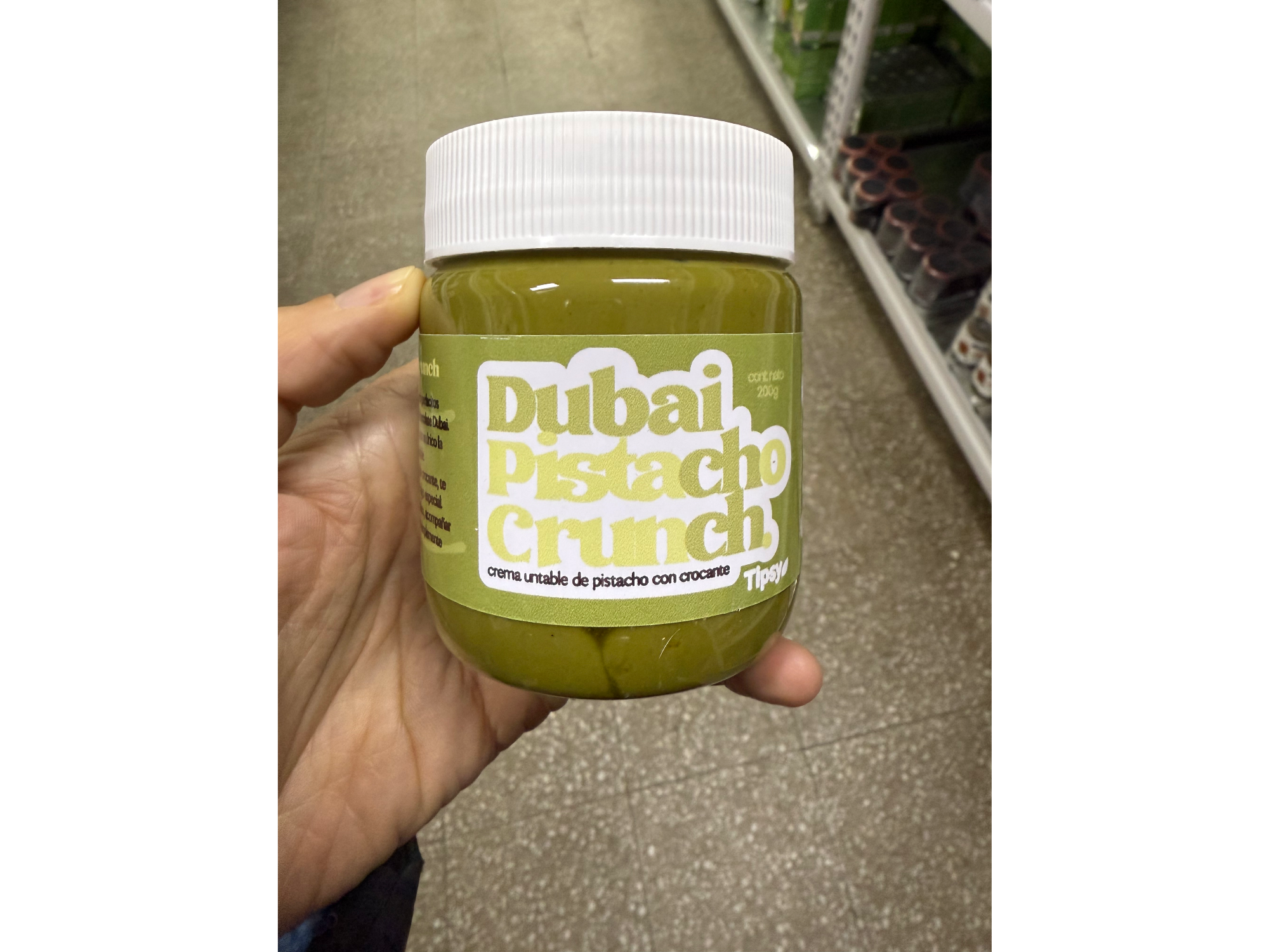 Pasta de pistacho crocante dubai