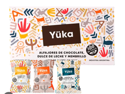 Caja alfajor x 6 YUKA