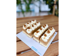 Lingote de dulce de leche, coco y choco blanco