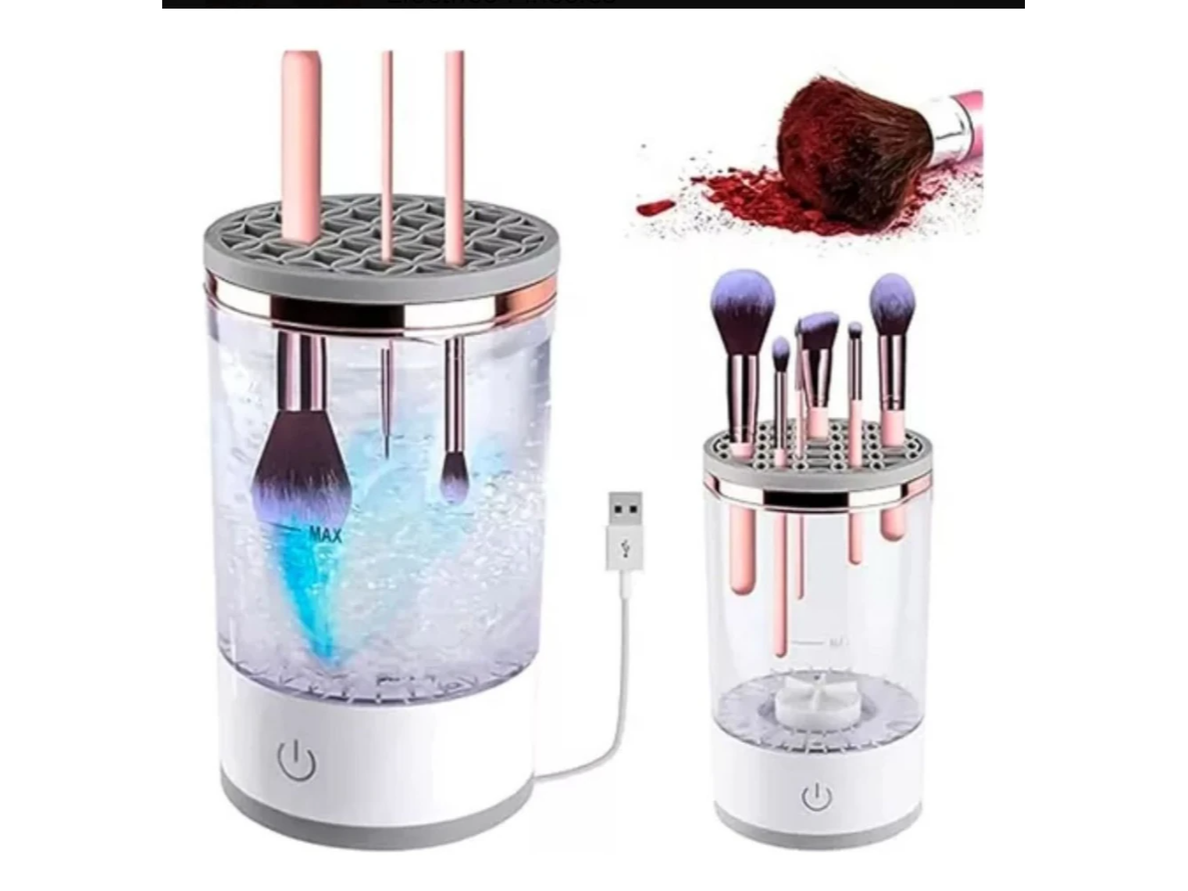 LIMPIA BROCHA DE MAQUILLAJE