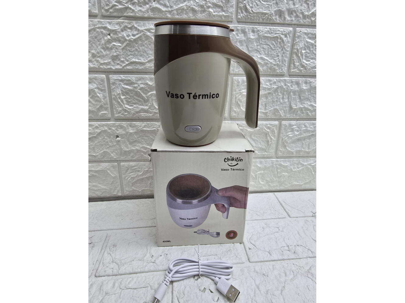 TAZA BATIDOR RECARGABLE