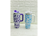 VASO QUENCHER STRASS ANIMAL PRINT - LELONG - WD-T056
