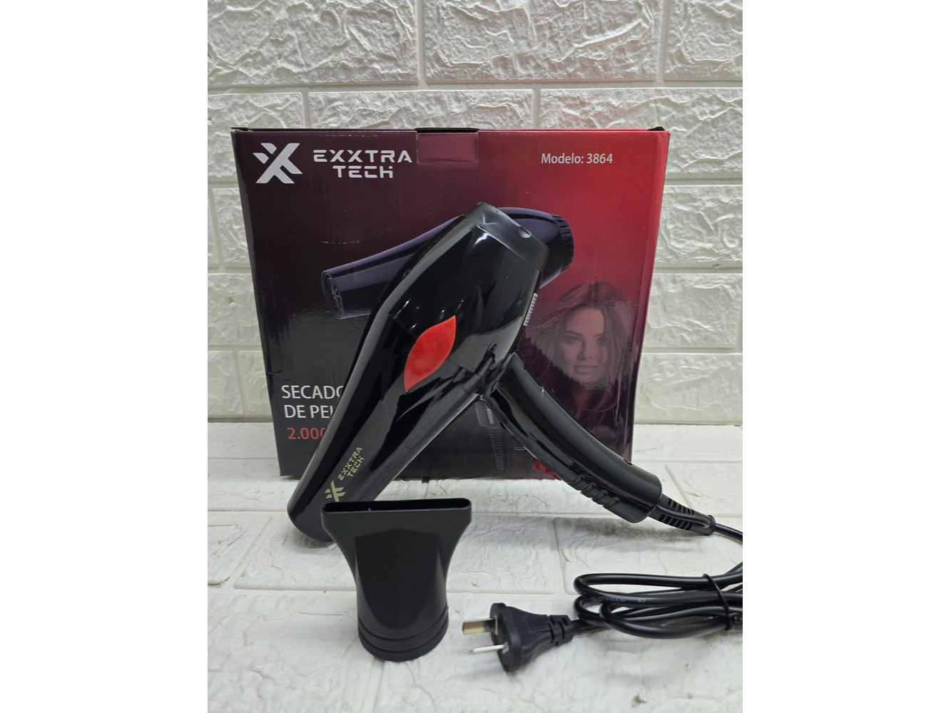 SECADOR DE PELO EXXTRA TECH 2000W