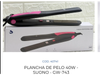 PLANCHA DE PELO 40W - PLANCHA PROFESSIONAL HAIR - SUONO - GW-743