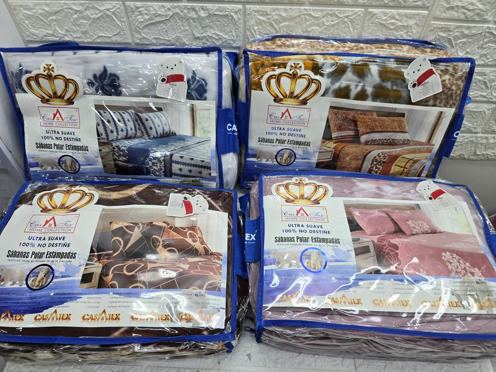SABANAS POLARES ESTAMPADAS