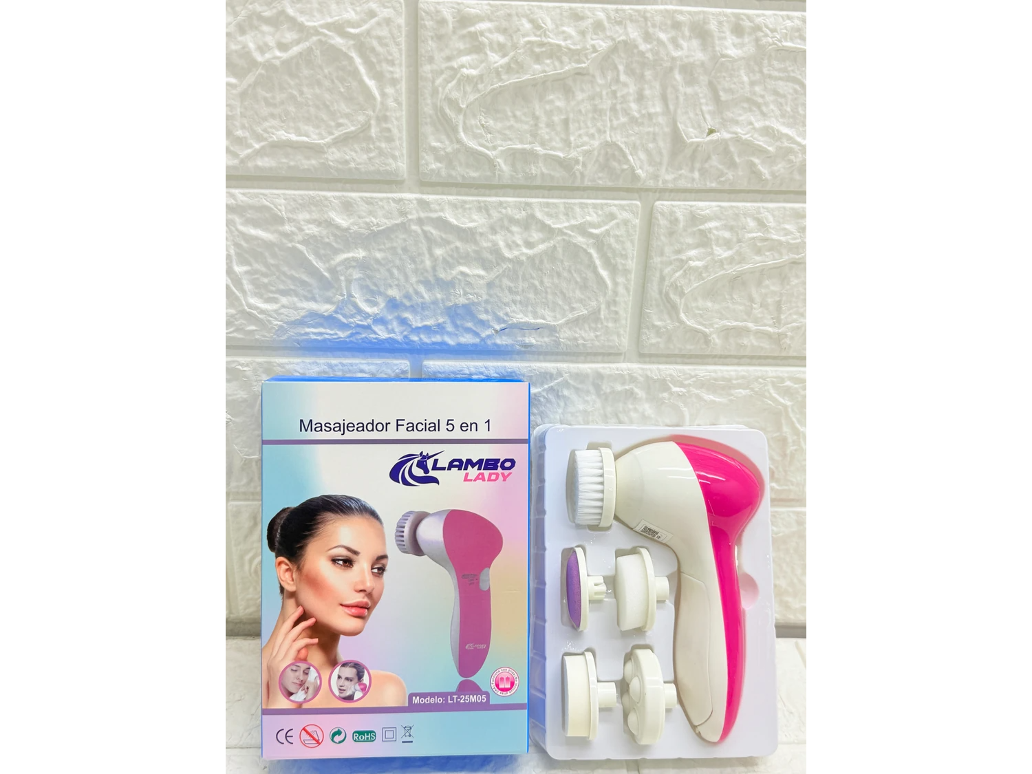 MASAJEADORA facial y limpiador 5 en 1