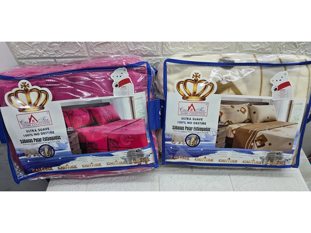 SABANAS POLARES ESTAMPADAS SUPER QUEEN