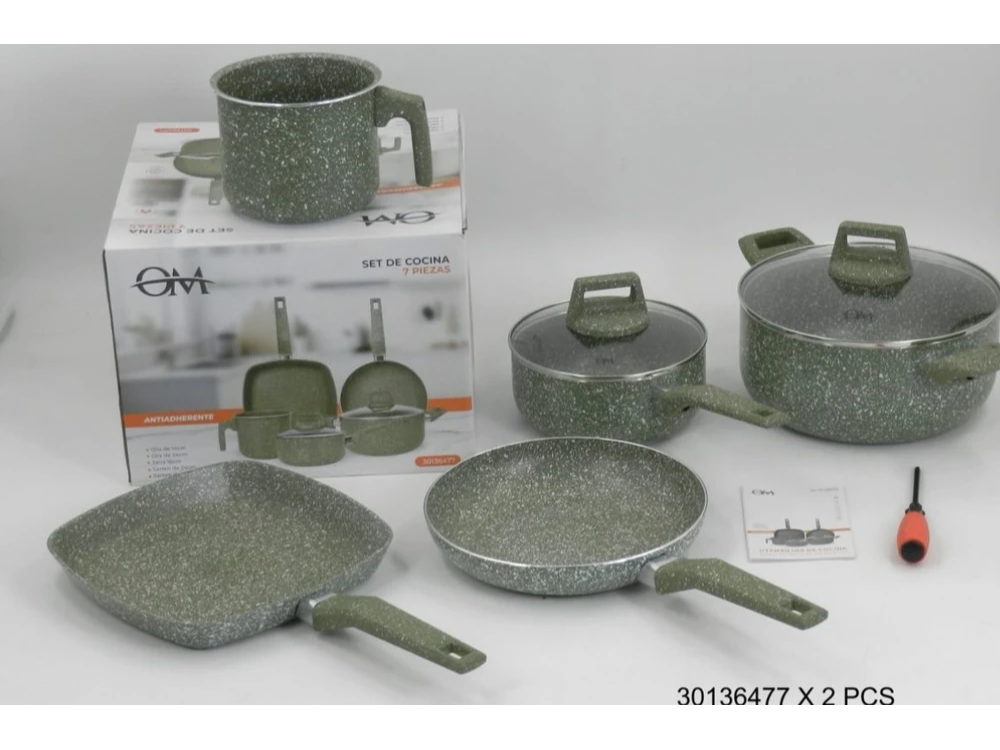 Juego de 7 piezas OM