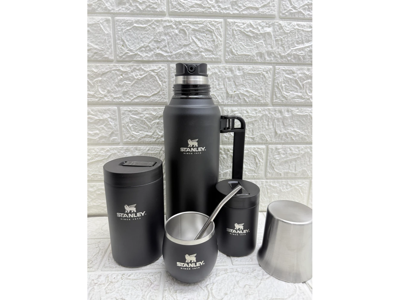 Combo completo stanley ,termo,latas y mate