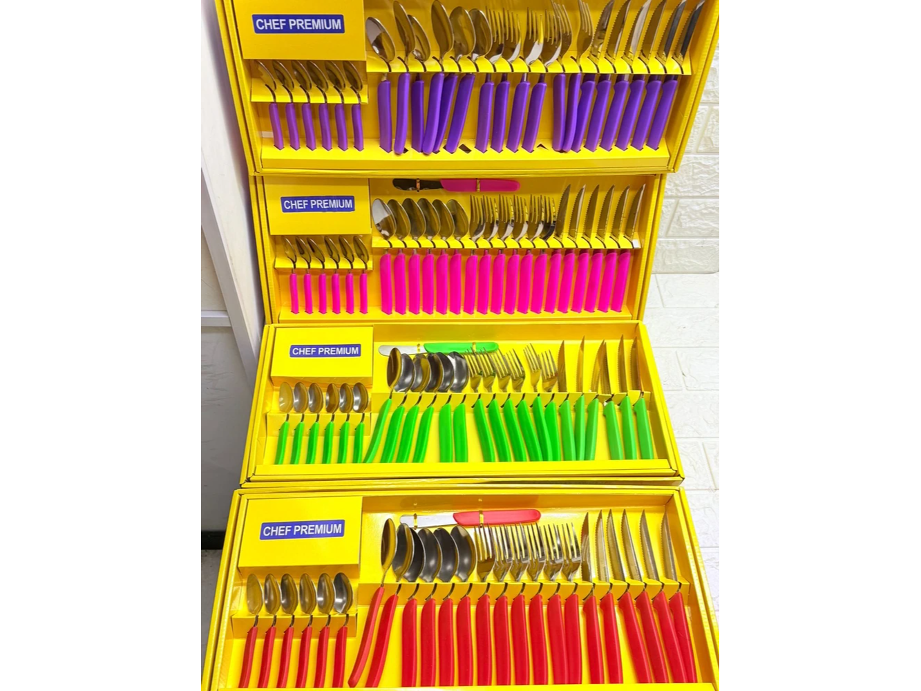 SET DE CUBIERTOS 25 PCS NEW TABL - CHEF PREMIUM - CP-91