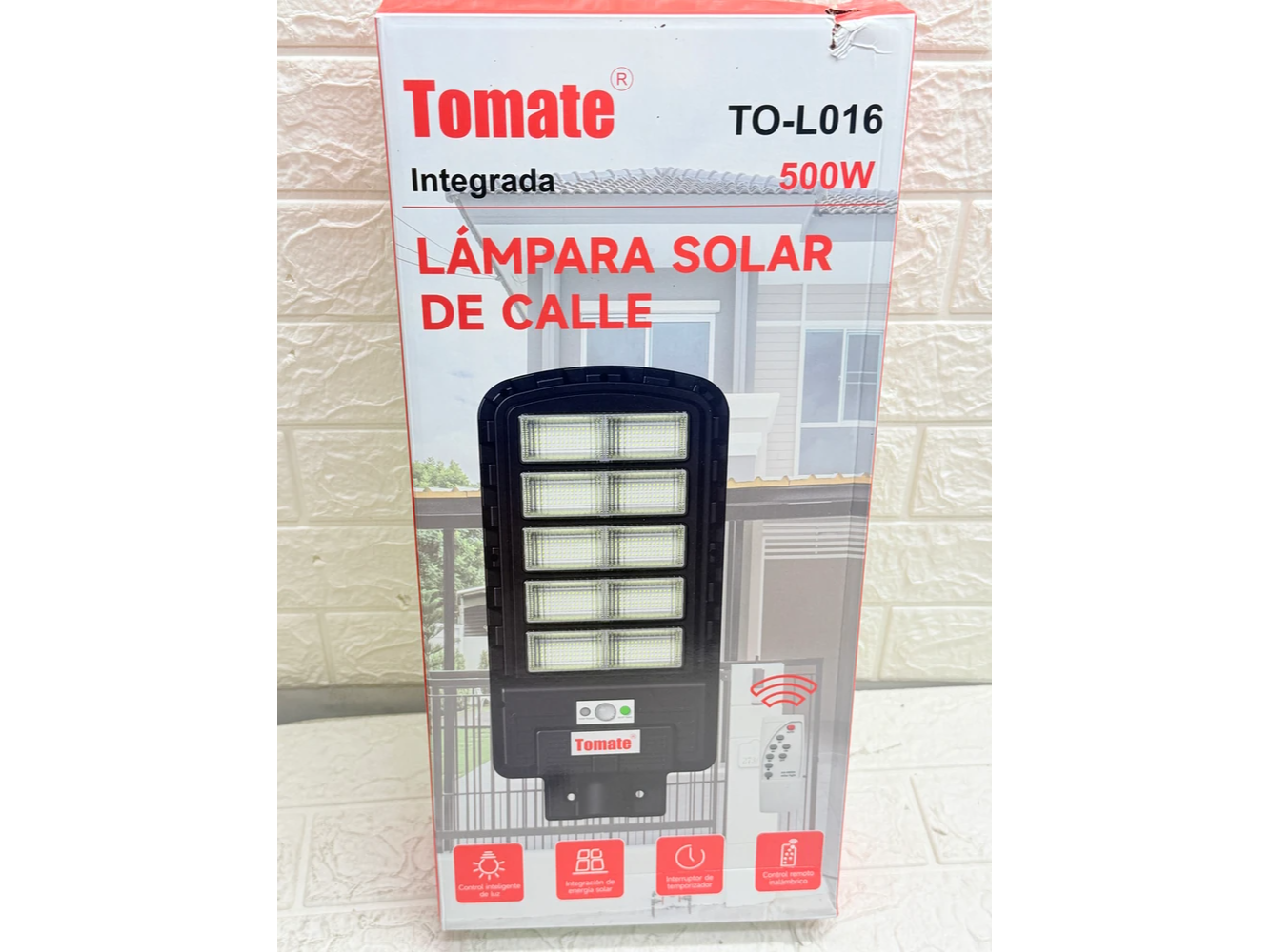 Lampara solar calle 500w