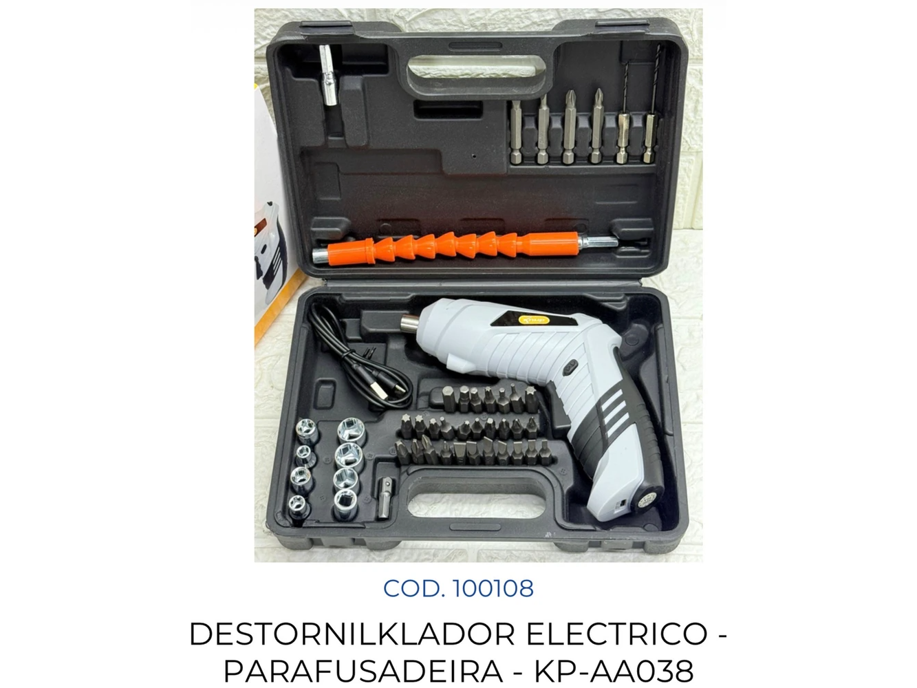 DESTORNILLADOR ELECTRICO - PARAFUSADEIRA ELETRICA - KP-AA038