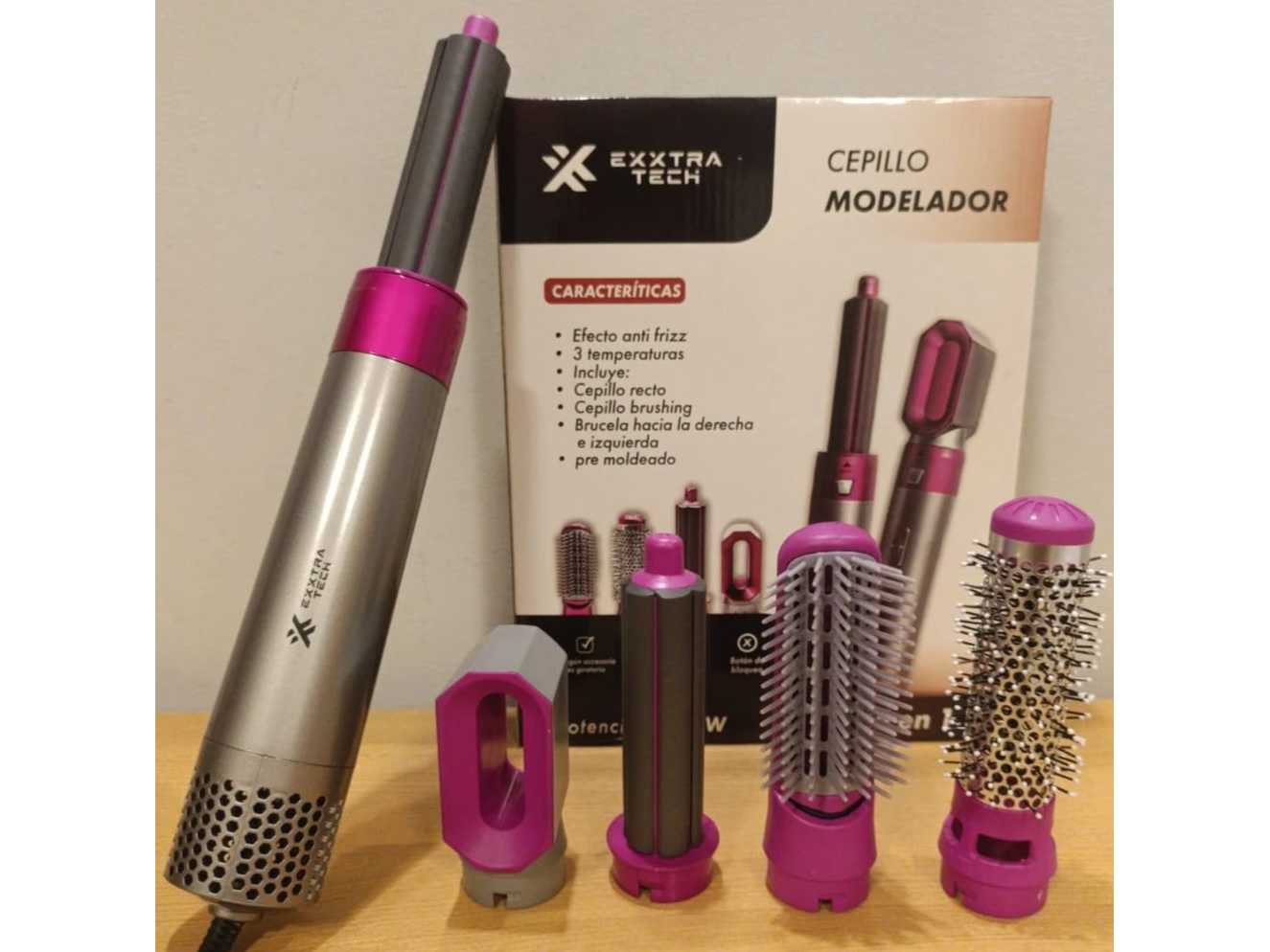 Cepillo modelador 5 en 1