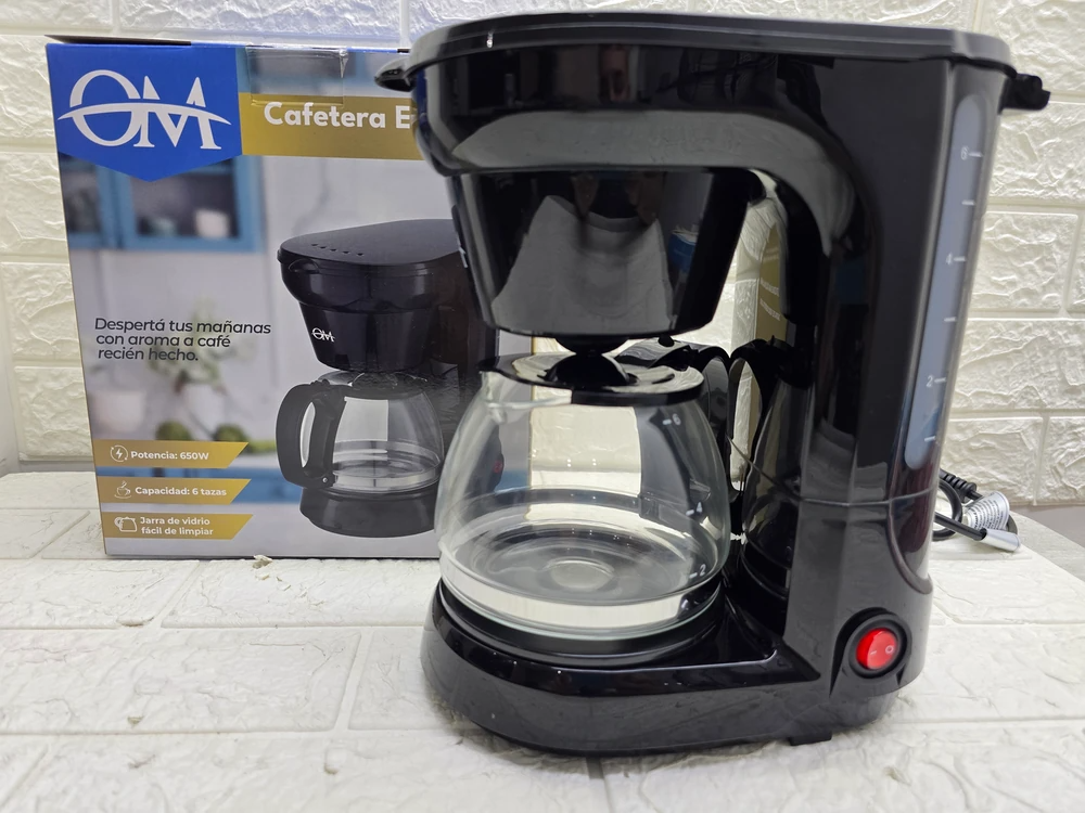 CAFETERA ELECTRICA 650W 6 POCILLOS