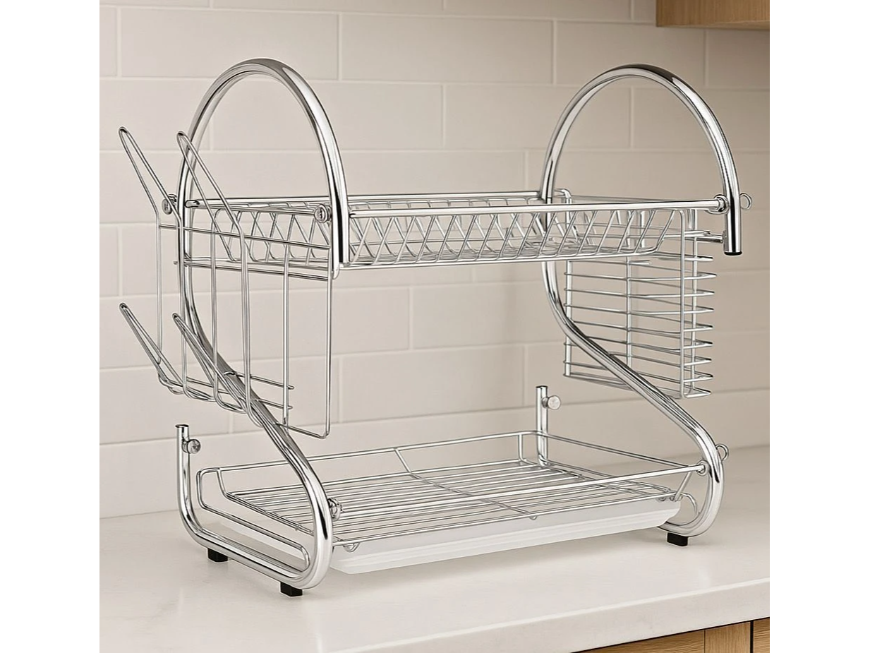 ESCURRIDOR SECAPLATOS ACERO INOXIDABLE