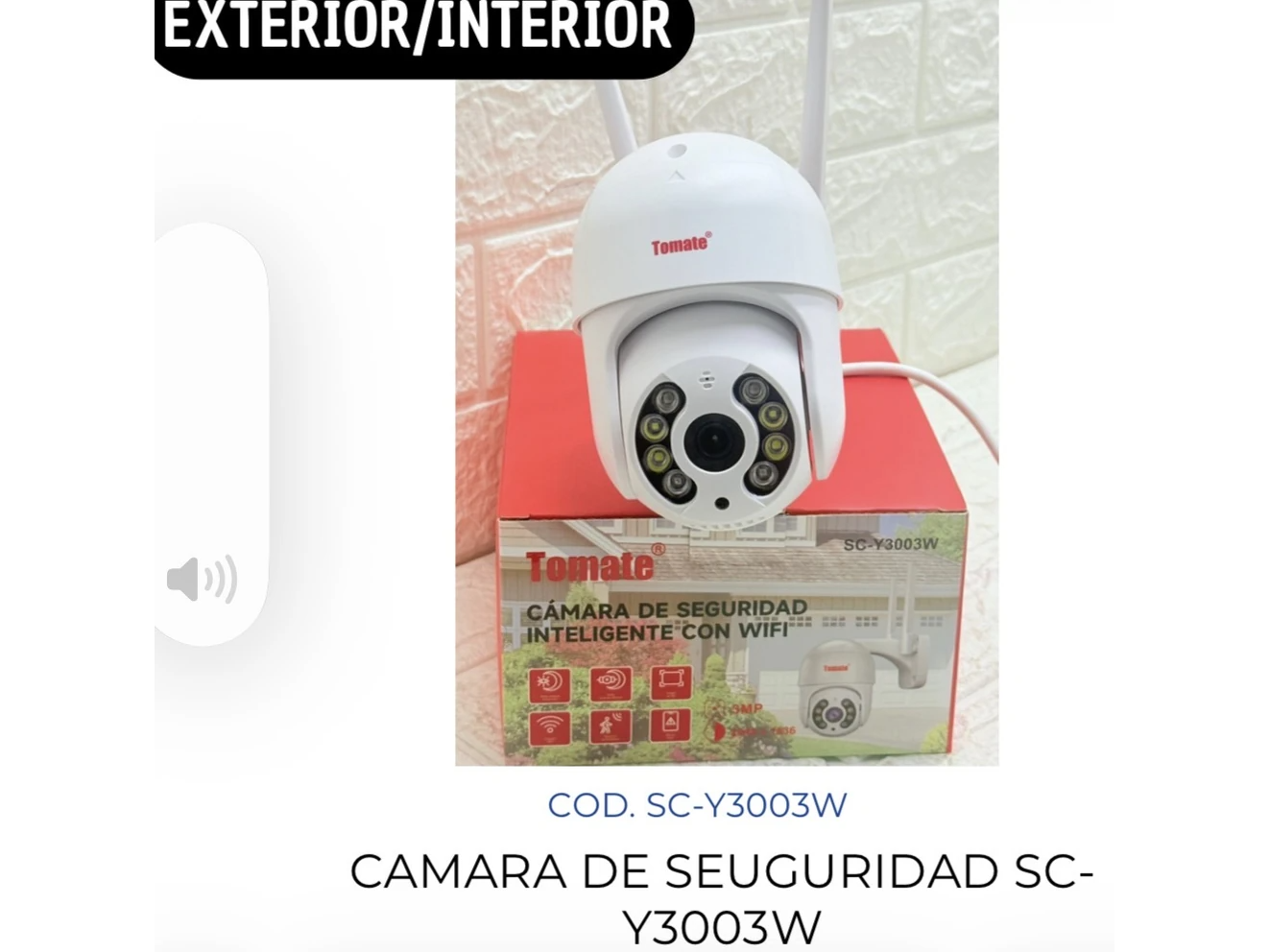 IP CAM - SC-Y3003W