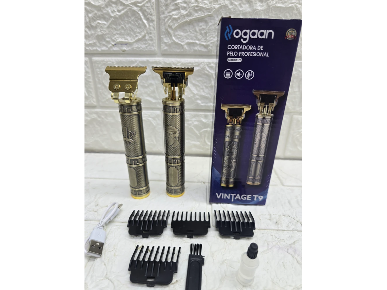 CORTADORA DE PELO T9 METALICA OGAAN
