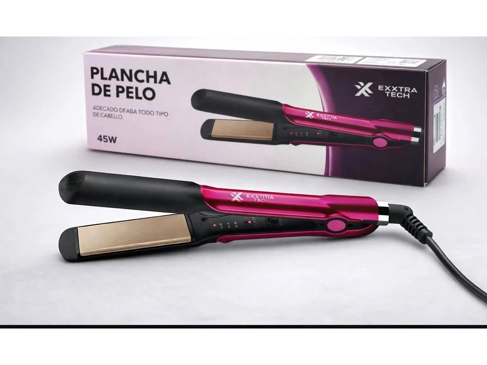 PLANCHA DE PELO 45W - EXXTRA TECH - NHS-877