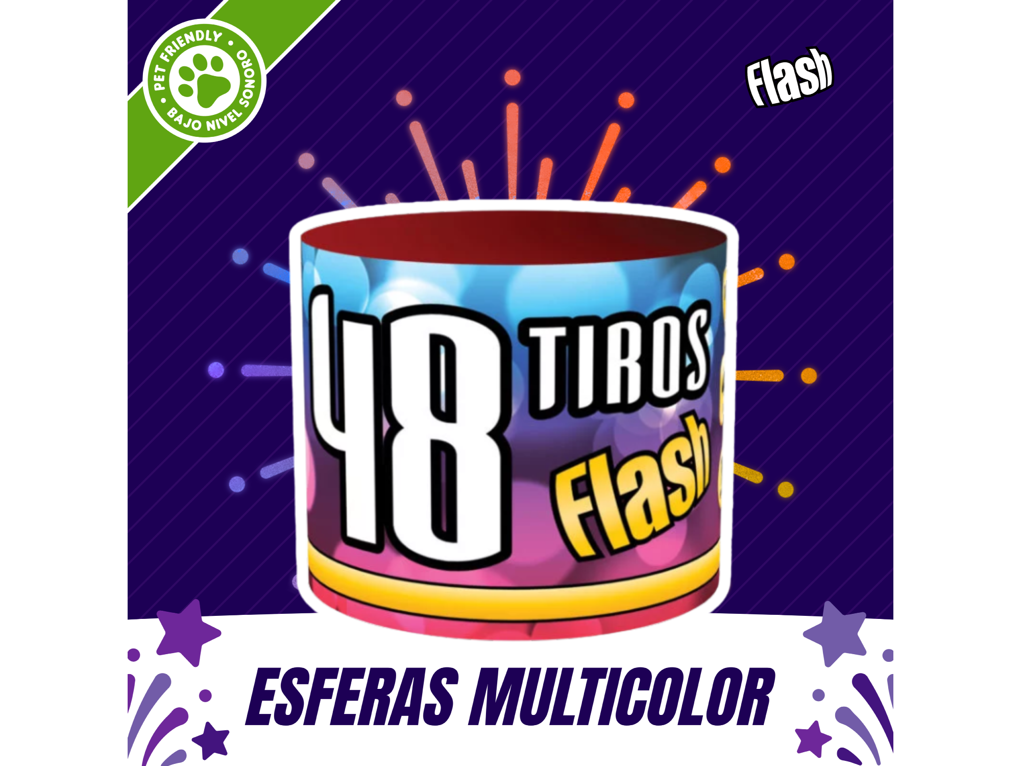 Torta 48 Perlas Colores Surtidos