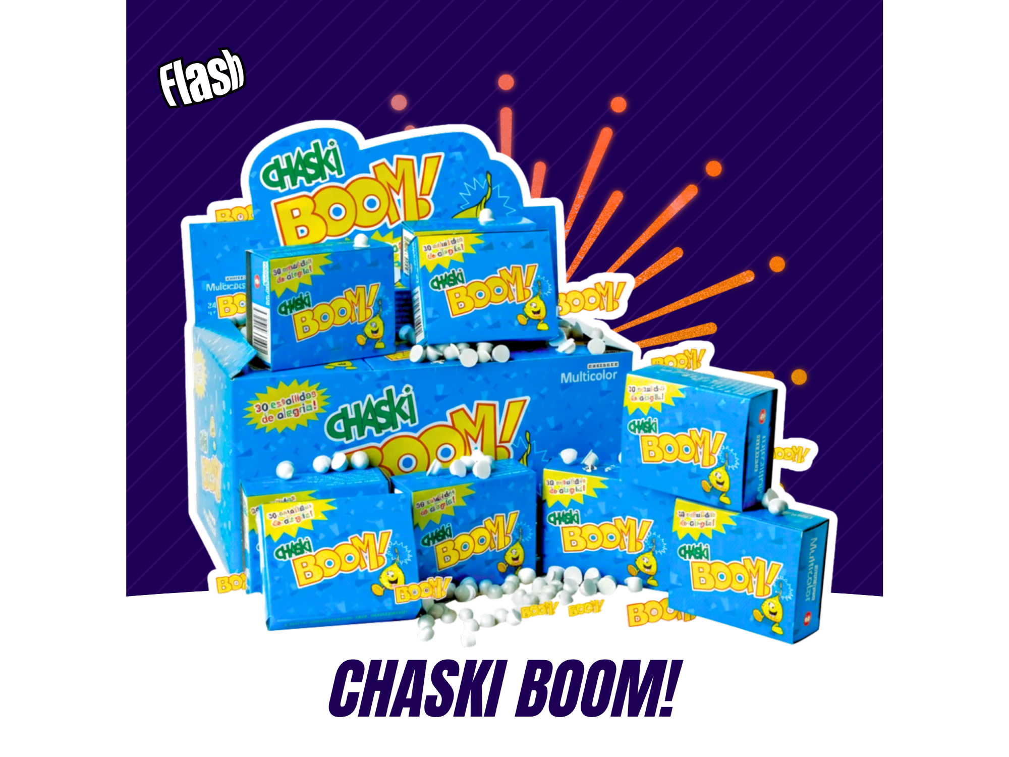 Chaski Boom x 30 unidades