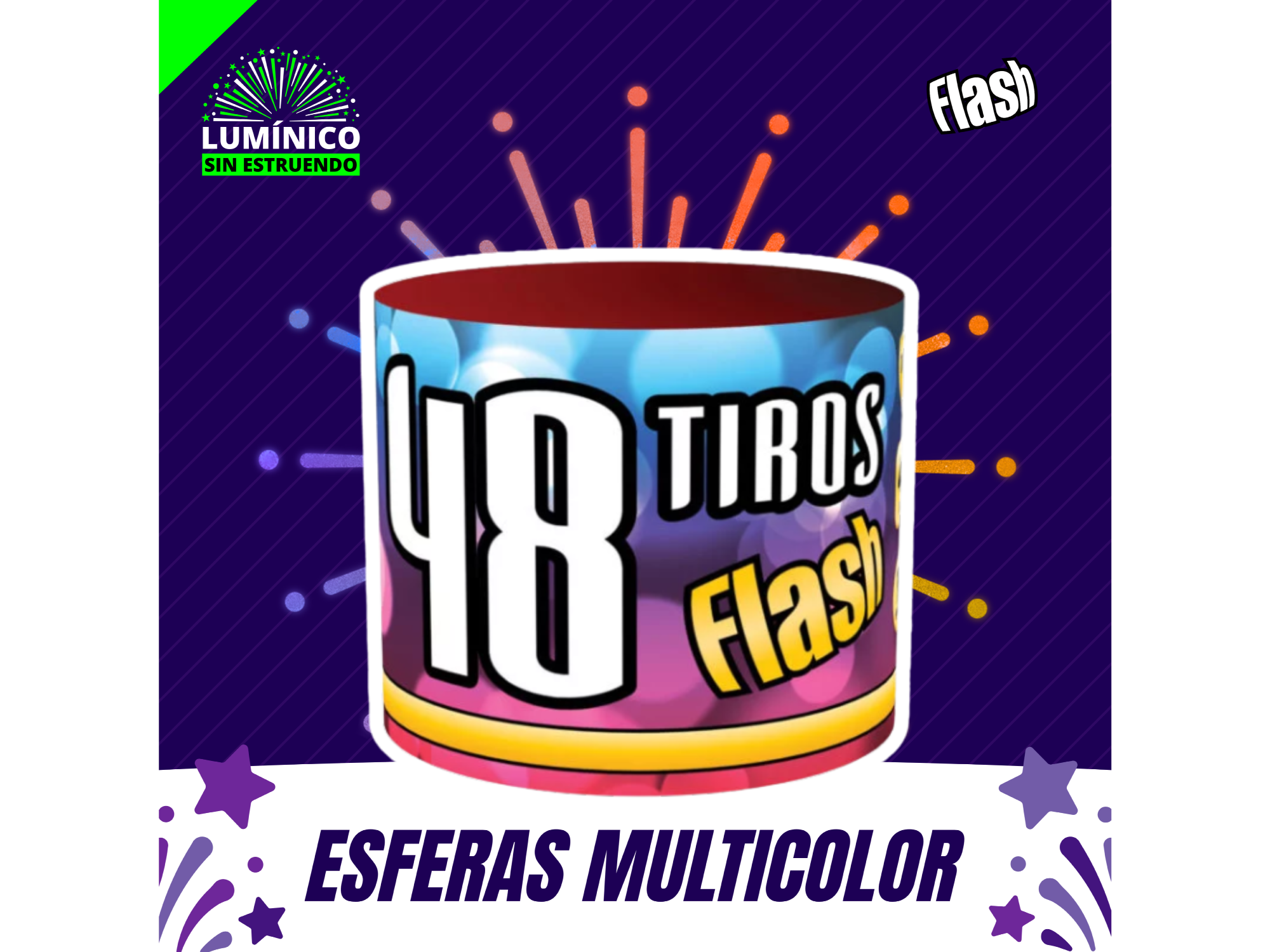 Torta Show De 48 Destellos