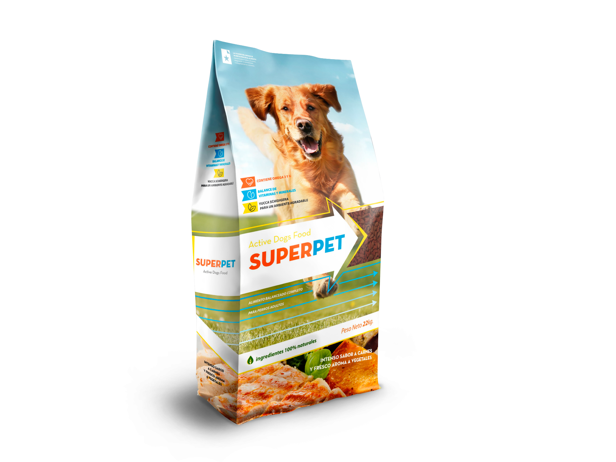 Super Pet ADULTOS Active Dogs Food