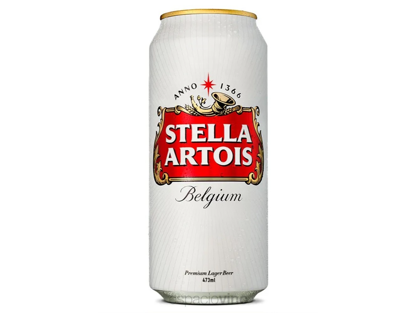 Cerveza Stella Artois lata 473 ml