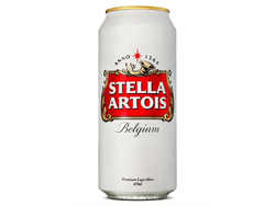 Cerveza Stella Artois lata 473 ml