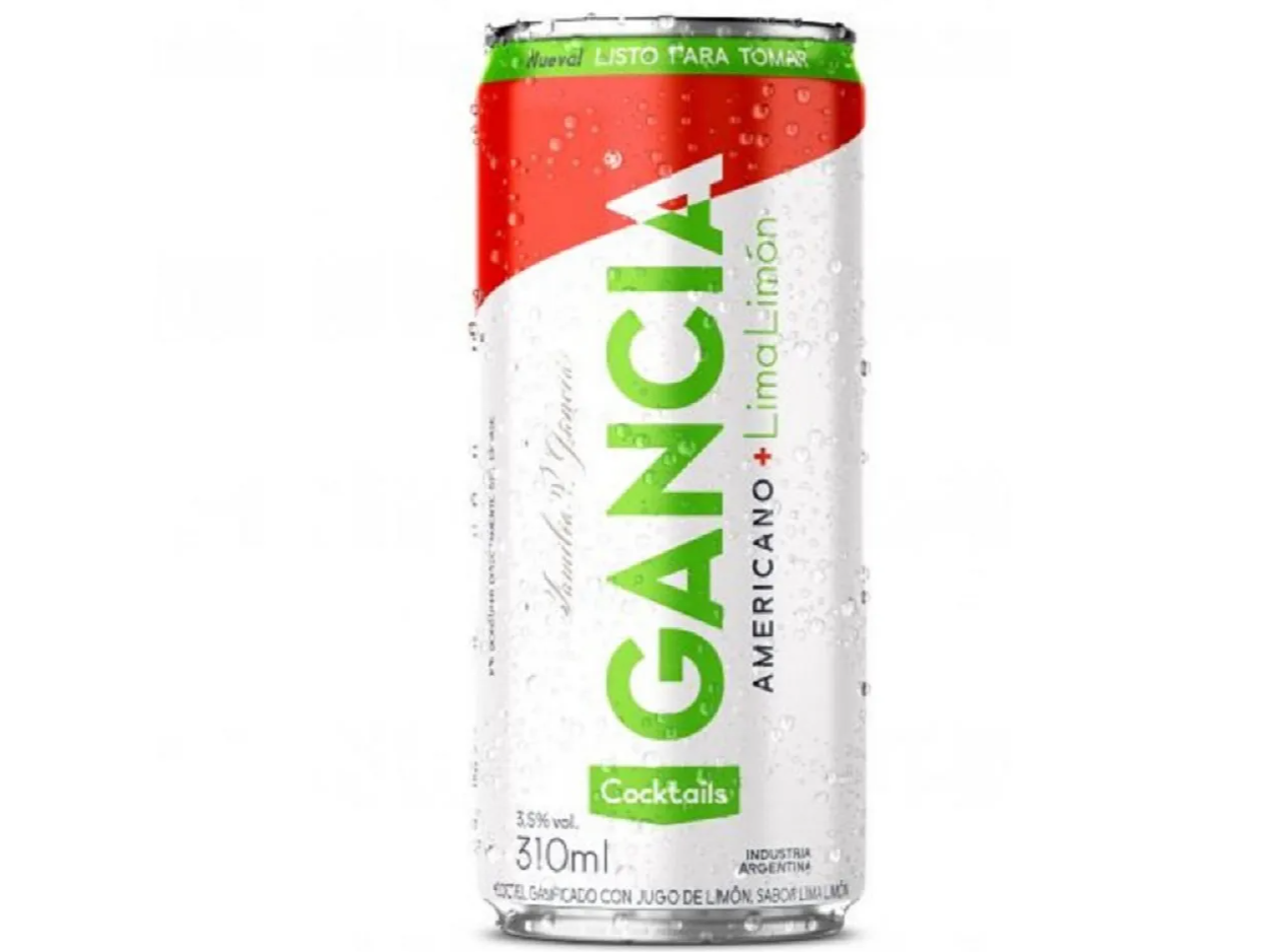 Gancia Americano + Lima Limon lata 473 ml